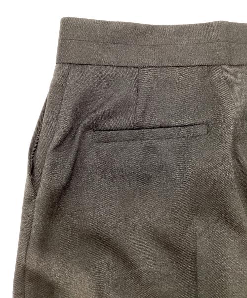 ANAYI（アナイ）ANAYI (アナイ) スラブツイルクロップドパンツ ブラック サイズ:36 未使用品の古着・服飾アイテム