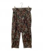 Y'sワイズ）の古着「カモフラサルエルパンツ」｜グレー