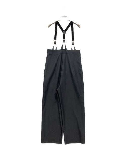 AKTE（アクテ）AKTE (アクテ) ストラップワイドパンツ グレー サイズ:2の古着・服飾アイテム