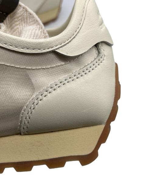 FOOT INDUSTRY（フットインダストリー）FOOT INDUSTRY (フットインダストリー) MANOF (マノフ) CURVE LINE MESH SNEAKER　カーブラインメッシュスニーカー アイボリー サイズ:24の古着・服飾アイテム