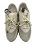 中古・古着 FOOT INDUSTRY (フットインダストリー) MANOF (マノフ) CURVE LINE MESH SNEAKER　カーブラインメッシュスニーカー アイボリー サイズ:24：7000円