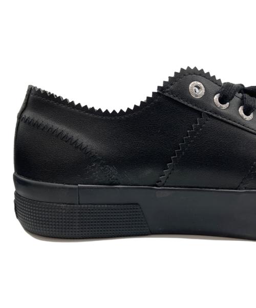 SUPERGA（スペルガ）SUPERGA (スペルガ) PELLICO (ペリーコ) ローカットスニーカー ブラック サイズ:39の古着・服飾アイテム