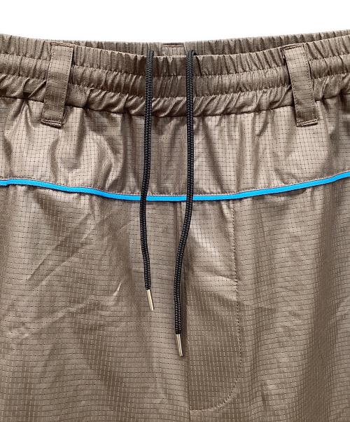 MUZE TURQUOISE LABEL（ミューズ ターコイズ レーベル）MUZE TURQUOISE LABEL (ミューズ ターコイズ レーベル) PIPING WIDE PANTS パイピングワイドパンツ ブラウン サイズ:2の古着・服飾アイテム