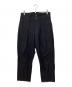 MUZE（ミューズ）の古着「HI-WEST SLACKS　ハイウエストスラックス」｜ブラック