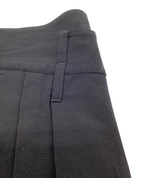 MUZE（ミューズ）MUZE (ミューズ) HI-WEST SLACKS　ハイウエストスラックス ブラック サイズ:1の古着・服飾アイテム