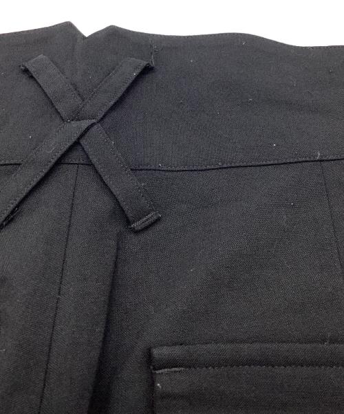 MUZE（ミューズ）MUZE (ミューズ) HI-WEST SLACKS　ハイウエストスラックス ブラック サイズ:1の古着・服飾アイテム