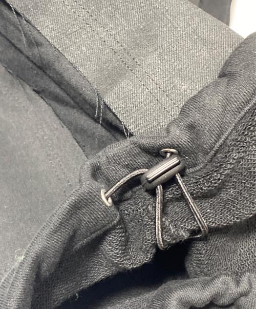 MUZE TURQUOISE LABEL（ミューズ ターコイズ レーベル）MUZE TURQUOISE LABEL (ミューズ ターコイズ レーベル) MINUS (マイナス) SWEAT DOCKING CRUSH DENIM TROUSERS ブラック サイズ:2の古着・服飾アイテム