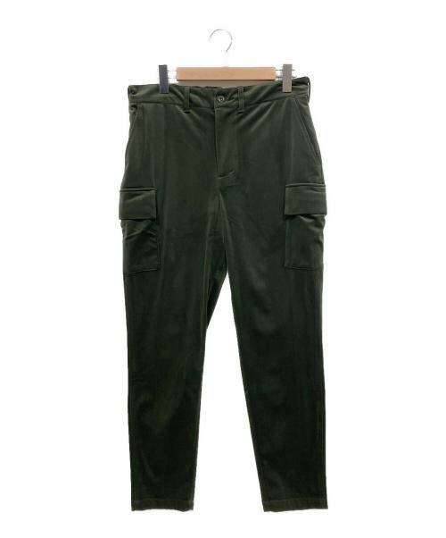 CAMBIO（カンビオ）CAMBIO (カンビオ) ベロアカーゴパンツ グリーン サイズ:XLの古着・服飾アイテム