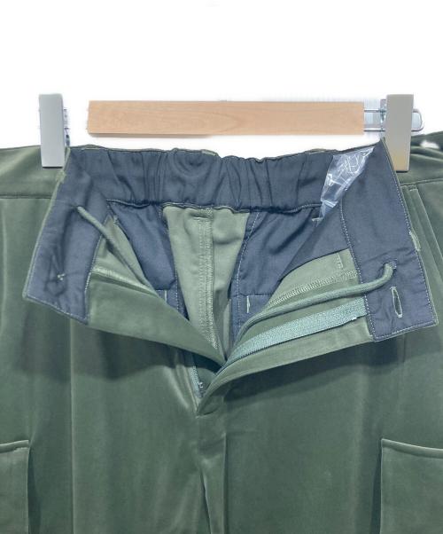 CAMBIO（カンビオ）CAMBIO (カンビオ) ベロアカーゴパンツ グリーン サイズ:XLの古着・服飾アイテム