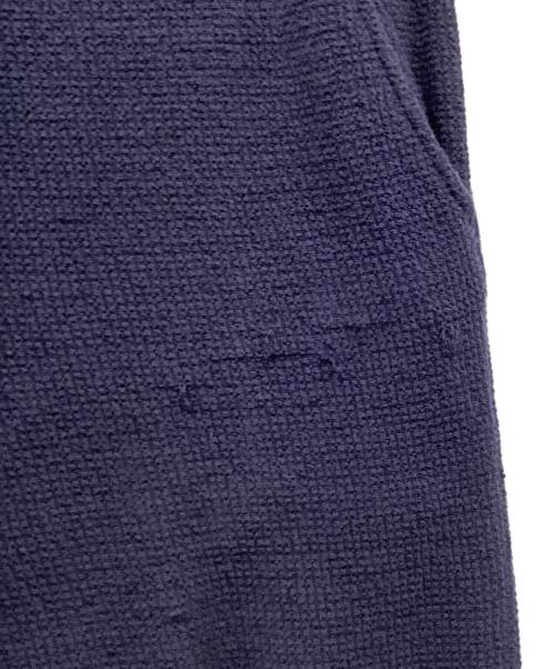 AKM（エーケーエム）AKM (エーケーエム) KARAMI JERSEY EASY TROUSER　イージートラウザーパンツ ネイビー サイズ:XLの古着・服飾アイテム