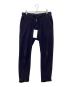 AKM（エーケーエム）の古着「KARAMI JERSEY EASY TROUSER　イージートラウザーパンツ」｜ネイビー