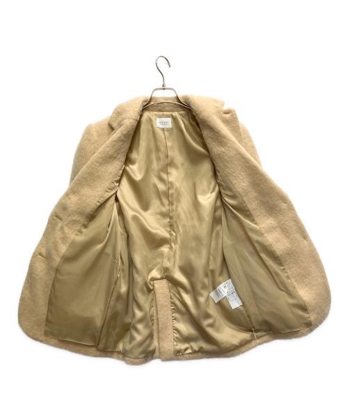 emmi（エミ）emmi (エミ) シャギーテーラードジャケットコート ブラウン サイズ:S 未使用品の古着・服飾アイテム