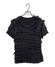 cccmalie（シーマリー）の古着「フリルTシャツ」｜ブラック