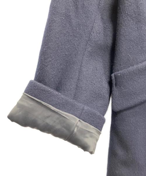 LANVIN en Bleu（ランバンオンブルー）LANVIN en Bleu (ランバンオンブルー) ダブルメルトンPコート ネイビー サイズ:Sの古着・服飾アイテム