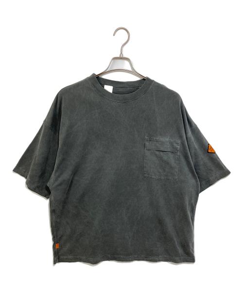 N.HOOLYWOOD（エヌ ハリウッド）N.HOOLYWOOD (エヌ ハリウッド) FR T-SHIRT グレー サイズ:38の古着・服飾アイテム