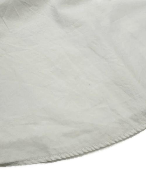 AURALEE（オーラリー）AURALEE (オーラリー) WASHED FINX TWILL BIG HALF SLEEVED ホワイト サイズ:5の古着・服飾アイテム