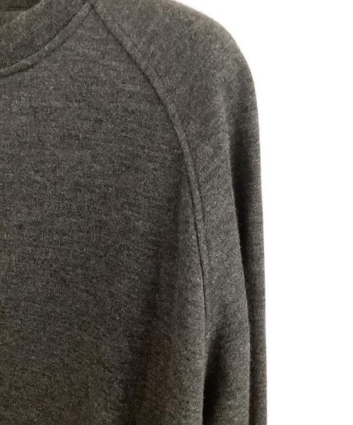 COMOLI（コモリ）COMOLI (コモリ) W/C/Si 長袖クルー チャコールグレー サイズ:3の古着・服飾アイテム