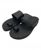 PADRONEパドローネ）の古着「STRAP SANDALS」｜ブラック