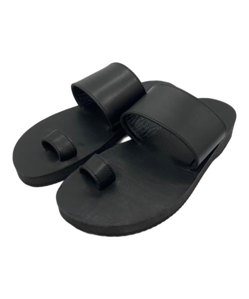 PADRONE（パドローネ）PADRONE (パドローネ) STRAP SANDALS ブラック サイズ:40の古着・服飾アイテム