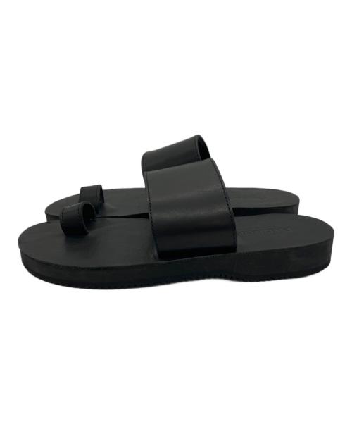 PADRONE（パドローネ）PADRONE (パドローネ) STRAP SANDALS ブラック サイズ:40の古着・服飾アイテム