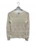 3.1 phillip lim (スリーワンフィリップリム) コットンナイロンデザイン ニットトップス アイボリー サイズ:Ｓ：5000円