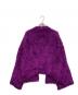 CYCLAS (シクラス) シャギーカーディガン パープル サイズ:36：6000円