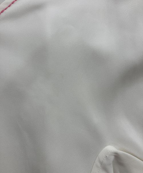 MARNI（マルニ）MARNI (マルニ) ステッチディテールVネックブラウス　TTMA0223A0 オフホワイト サイズ:38の古着・服飾アイテム