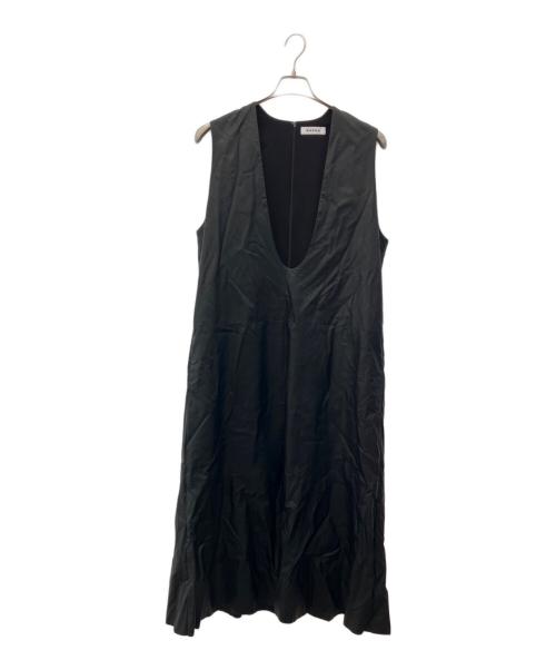 SACRA（サクラ）SACRA (サクラ) ノースリーブワンピース ブラック サイズ:38の古着・服飾アイテム
