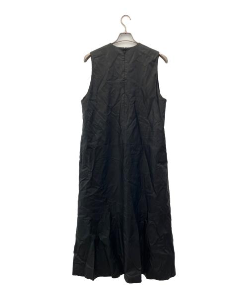 SACRA（サクラ）SACRA (サクラ) ノースリーブワンピース ブラック サイズ:38の古着・服飾アイテム