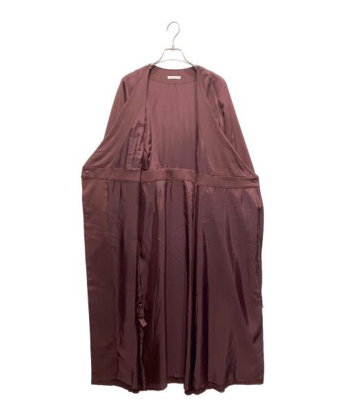 ESTNATION（エストネーション）ESTNATION (エストネーション) ウールサテンカシュクールワンピース サイズ:38の古着・服飾アイテム