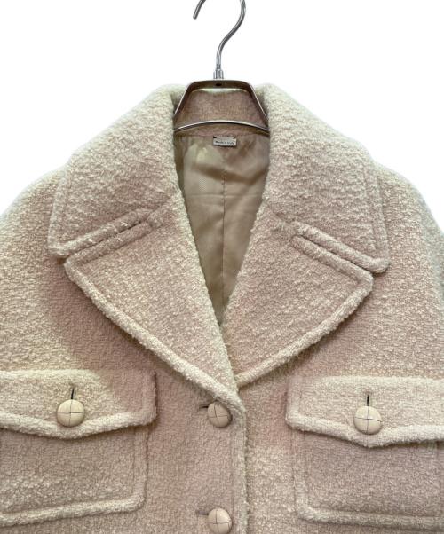 GUCCI（グッチ）GUCCI (グッチ) ウール ショートコート ベージュ サイズ:40の古着・服飾アイテム