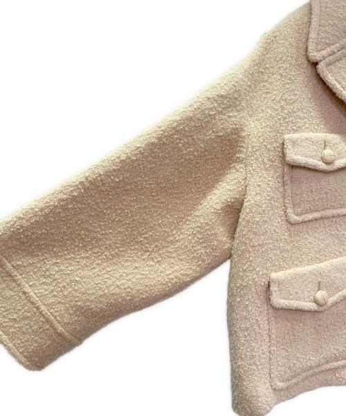 GUCCI（グッチ）GUCCI (グッチ) ウール ショートコート ベージュ サイズ:40の古着・服飾アイテム