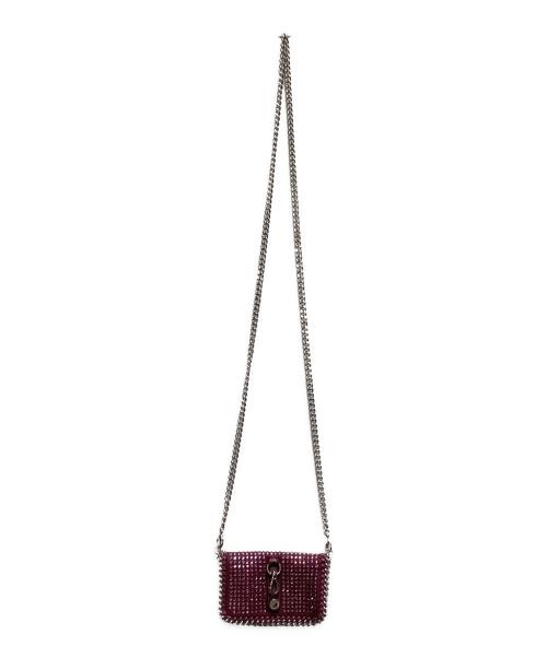 STELLA McCARTNEY（ステラマッカートニー）STELLA McCARTNEY (ステラマッカートニー) チェーンショルダーカードホルダー パープルの古着・服飾アイテム