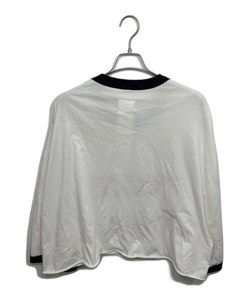doublet（ダブレット）doublet (ダブレット) OVERSIZED RINGER T-SHIRT ホワイト サイズ:Ｍの古着・服飾アイテム