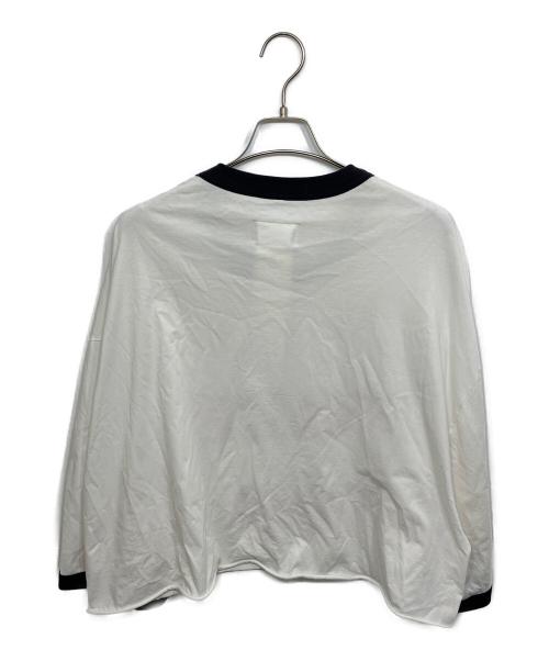 doublet（ダブレット）doublet (ダブレット) OVERSIZED RINGER T-SHIRT ホワイト サイズ:Ｍの古着・服飾アイテム