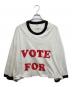 doublet（ダブレット）の古着「OVERSIZED RINGER T-SHIRT」｜ホワイト