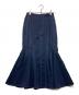 MURRAL（ミューラル）の古着「Umbrella mermaid skirt/アンブレラ マーメイドスカート」｜ネイビー