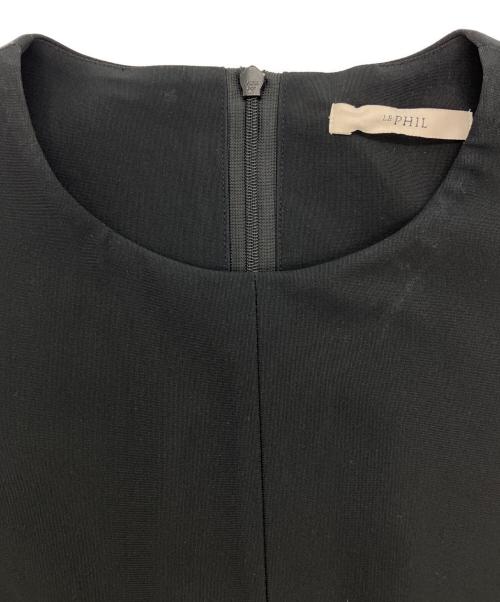 LE PHIL（ル フィル）LE PHIL (ル フィル) パッカブルセットアップドレス ブラックの古着・服飾アイテム