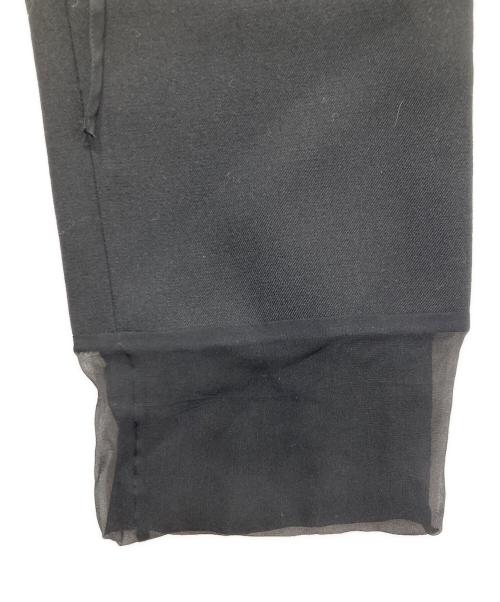 Yohji Yamamoto FEMME（ヨウジヤマモトファム）Yohji Yamamoto FEMME (ヨウジヤマモトファム) パンツ ブラック サイズ:2の古着・服飾アイテム