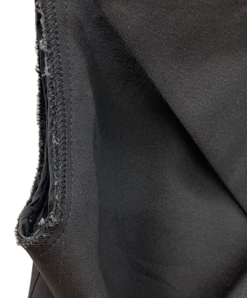 Yohji Yamamoto FEMME（ヨウジヤマモトファム）Yohji Yamamoto FEMME (ヨウジヤマモトファム) アシンメトリーベスト ブラック サイズ:2の古着・服飾アイテム