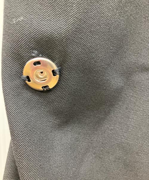 Yohji Yamamoto FEMME（ヨウジヤマモトファム）Yohji Yamamoto FEMME (ヨウジヤマモトファム) アシンメトリーベスト ブラック サイズ:2の古着・服飾アイテム