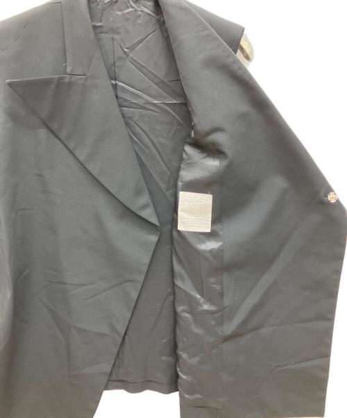 Yohji Yamamoto FEMME（ヨウジヤマモトファム）Yohji Yamamoto FEMME (ヨウジヤマモトファム) アシンメトリーベスト ブラック サイズ:2の古着・服飾アイテム