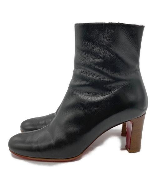 Christian Louboutin（クリスチャン・ルブタン）Christian Louboutin (クリスチャン・ルブタン) ブーツ ブラック サイズ:37　1/2の古着・服飾アイテム