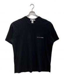 COMME des GARCONS（コムデギャルソン）の古着「ロゴプリントTシャツ　FI-T017」｜ブラック