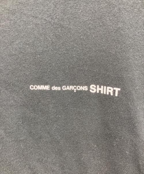 COMME des GARCONS（コムデギャルソン）COMME des GARCONS (コムデギャルソン) ロゴプリントTシャツ　FI-T017 ブラック サイズ:Mの古着・服飾アイテム