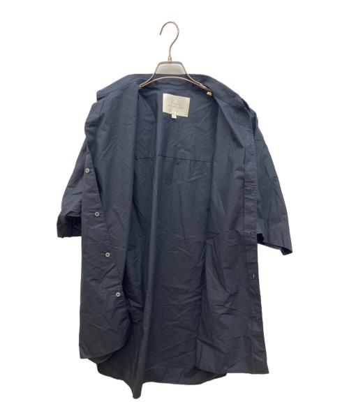 STUDIO NICHOLSON（スタジオ ニコルソン）STUDIO NICHOLSON (スタジオ ニコルソン) 半袖シャツ ネイビー サイズ:Ｓの古着・服飾アイテム