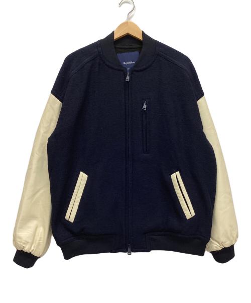 Gymphlex（ジムフレックス）Gymphlex (ジムフレックス) アワードジャケット ネイビー サイズ:Lの古着・服飾アイテム