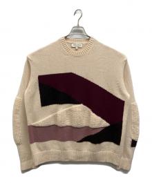 STUDIO NICHOLSON（スタジオ ニコルソン）の古着「PALME KNITTED JUMPER」｜ベージュ