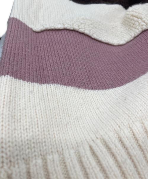 STUDIO NICHOLSON（スタジオ ニコルソン）STUDIO NICHOLSON (スタジオ ニコルソン) PALME KNITTED JUMPER ベージュ サイズ:Lの古着・服飾アイテム