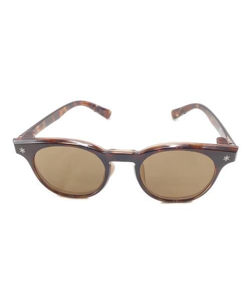 JIN'S（ジンズ）JIN'S (ジンズ) Snow peak (スノーピーク) サングラス ブラウン サイズ:48.1□21.0-145.0の古着・服飾アイテム